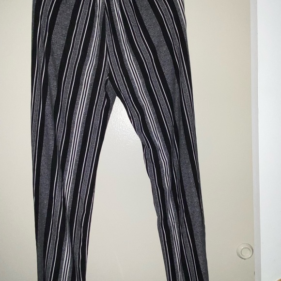 Joe Benbasset black white strip pants size medium - Picture 5 of 7